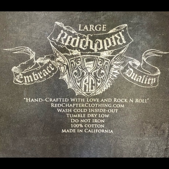 Red Chapter t-shirt - Picture 6 of 6